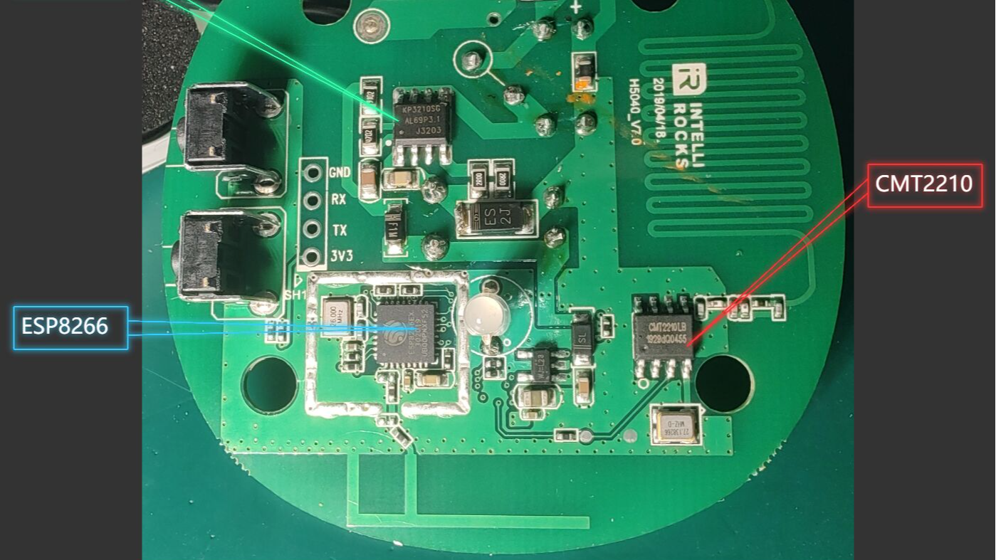 一款分体式网络温湿度传感器 硬件分析