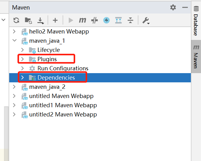 Idea maven dependencies liaoxiang 