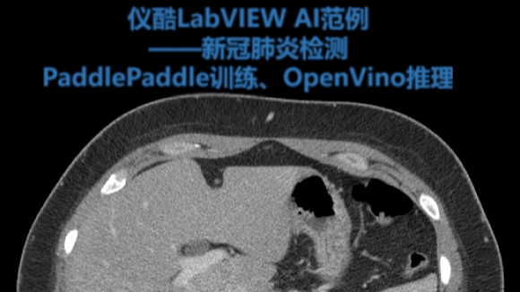 LabVIEW+OpenVINO在CPU上部署新冠肺炎检测模型实战