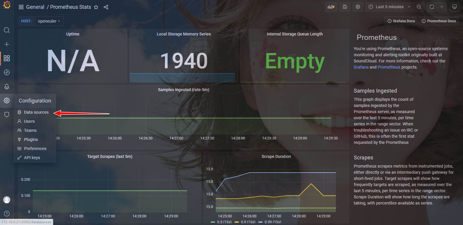 prometheus node exporter grafana 1860