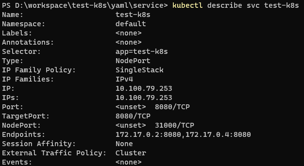 kubernetes endpoints