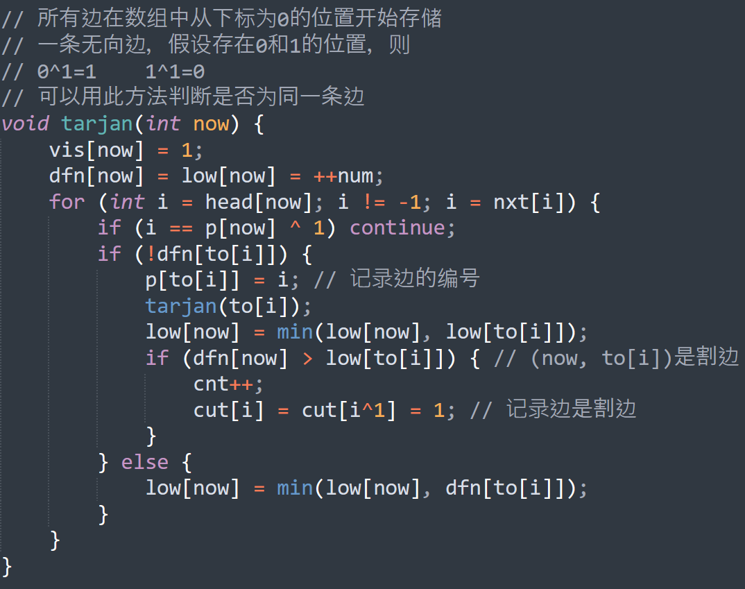 【复习笔记】tarjan算法