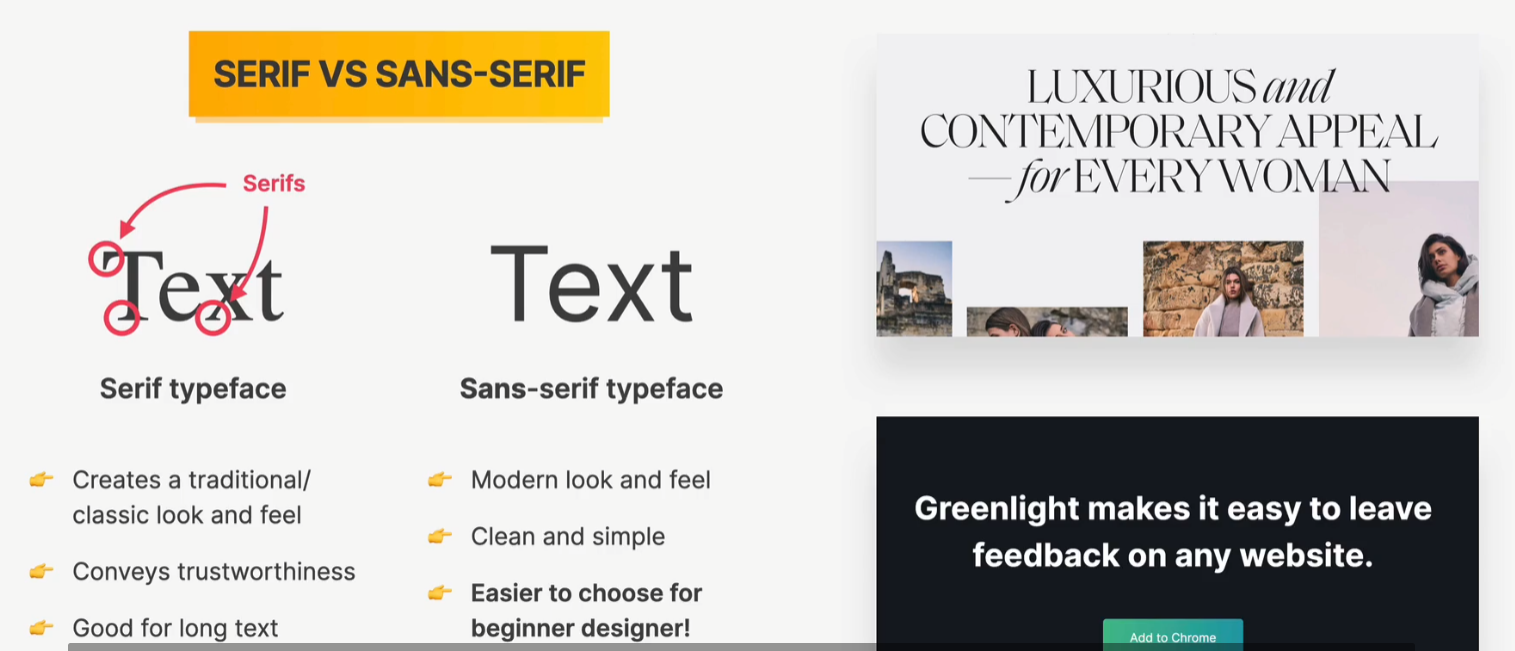 Serif Vs Sans-serif