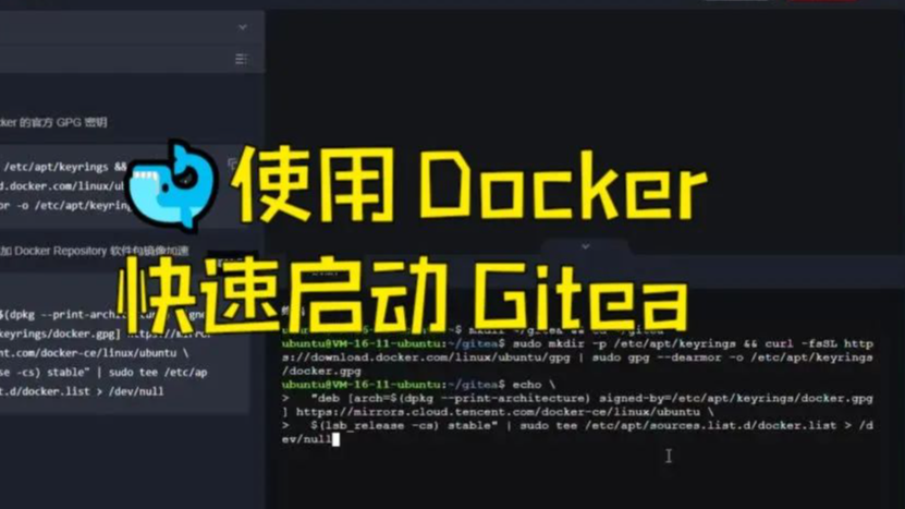 手把手教你玩转 Gitea｜使用 Docker 安装 Gitea