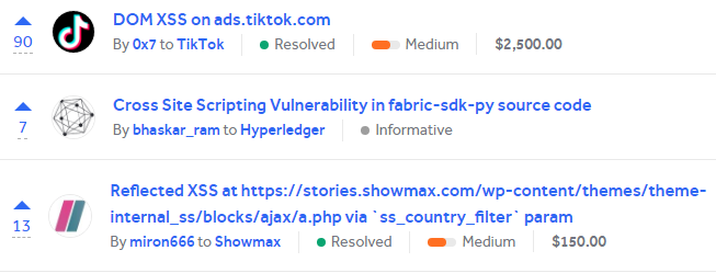 Hackerone8月23日的XSS漏洞