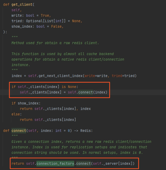  1 djano redis no connection available kevin zsq 
