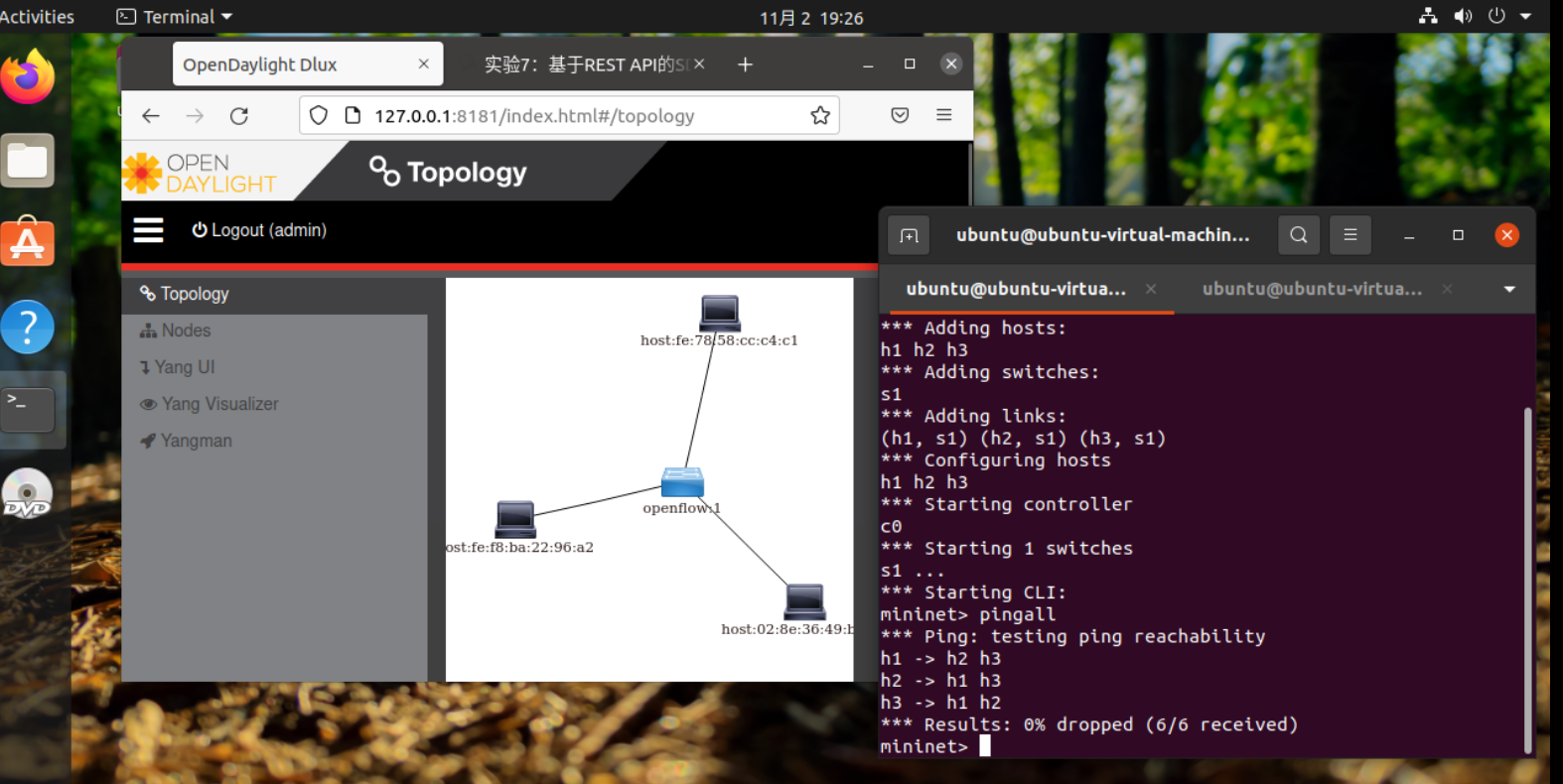 实验7：基于REST API的SDN北向应用实践 - soft2077 - 博客园