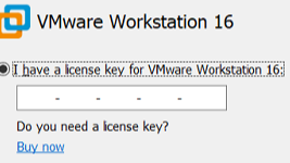 VMware16 无法输入许可证密钥的方法...