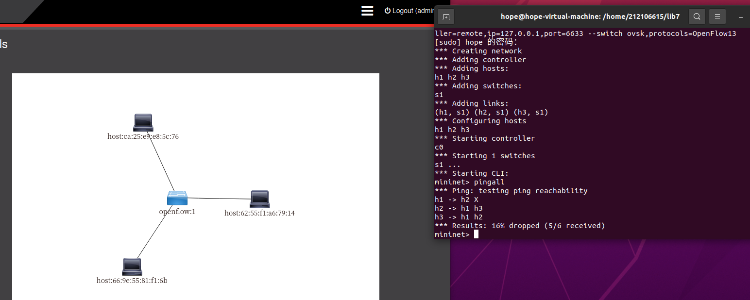 实验7：基于REST API的SDN北向应用实践 - hope1z - 博客园