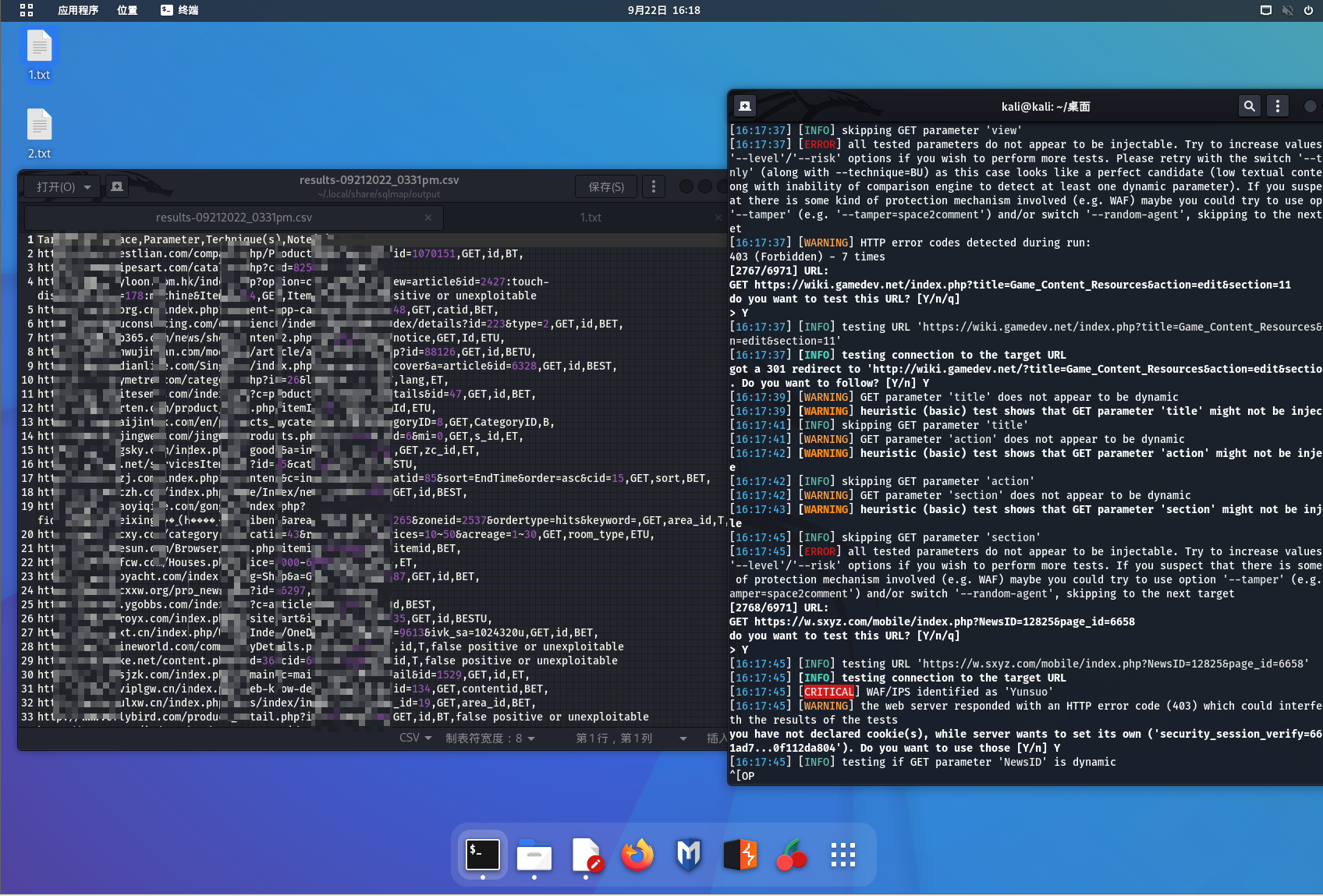 Msray sqlmap sql 