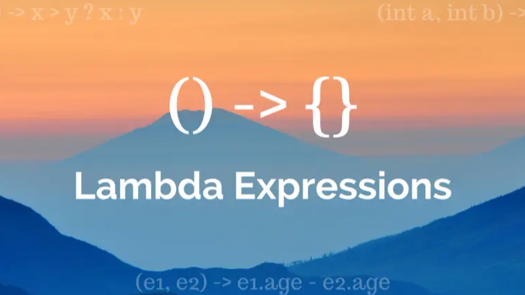 Java8新特性之lambda表达式 