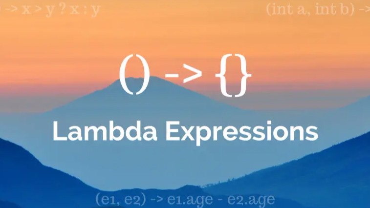 Java8新特性之lambda表达式