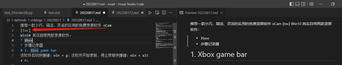 对于 VSCode 而言，其自身的 Markdown Preview 是不能支持这种写法的.png