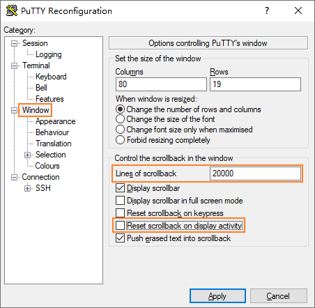Putty: Simple trick to log all session output by default