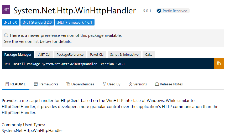 如何在.Net Framework應用中請求HTTP2站點