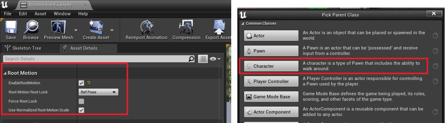 UE4/5 应用角色根运动的问题