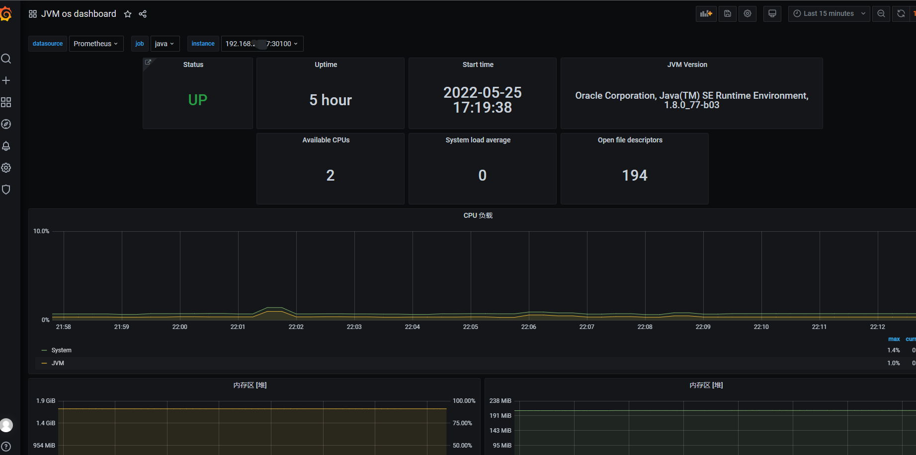 jmx exporter kubernetes