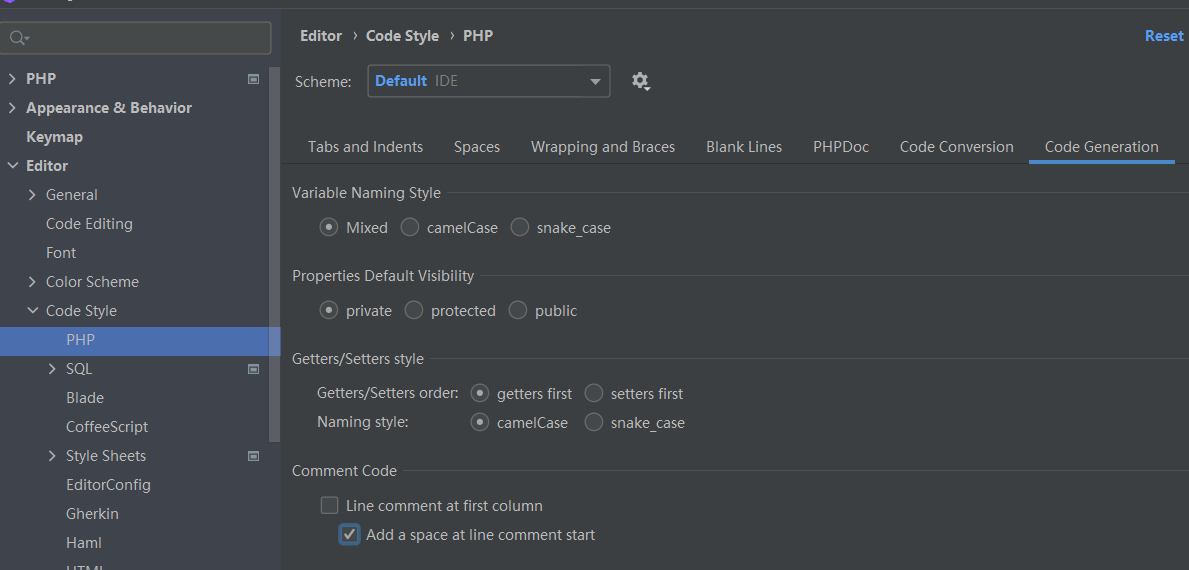 [FAQ] WebStorm/PHPStorm 设置 HTML/JavaScript/PHP 注释缩进行为