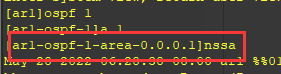 OSPF---特殊区域---NSSA完全NSSA