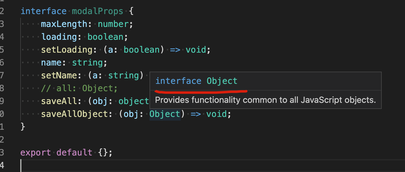 Typescript Object Vs Object