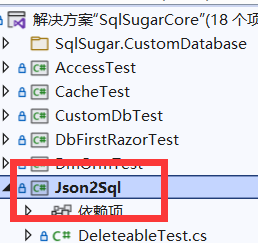 .NET6 开源之JSON 2  SQL  （JORM框架）