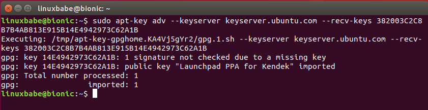 Keyserver ubuntu что это