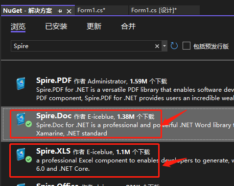 C 如何将word Excel Ppt转成pdf文件 使用spire提供的组件 学习 小小邪 博客园