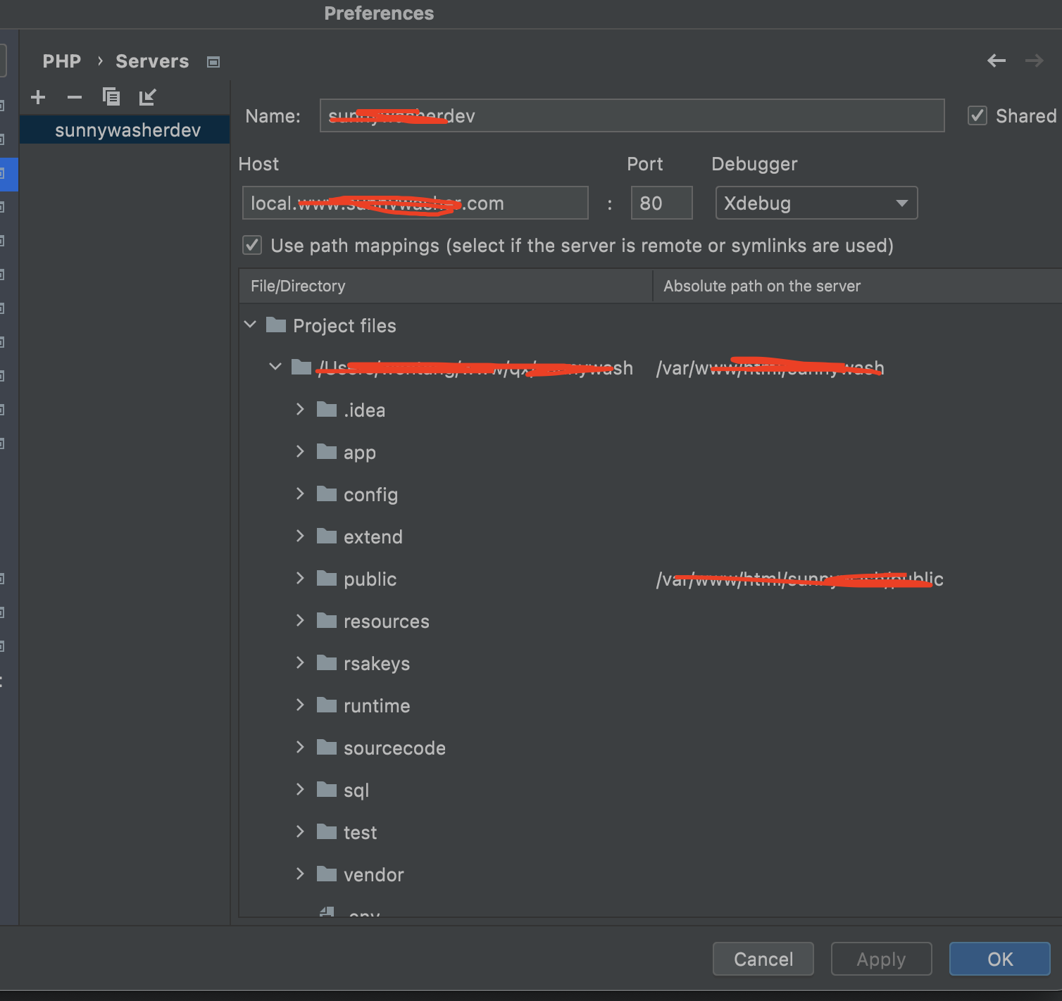 phpstorm xdebug docker mac