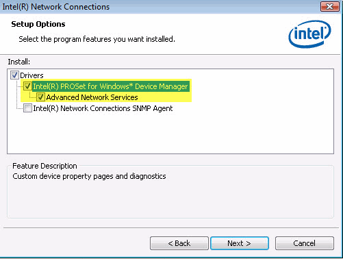 Intel proset configuration utility. Qtd PROSET.