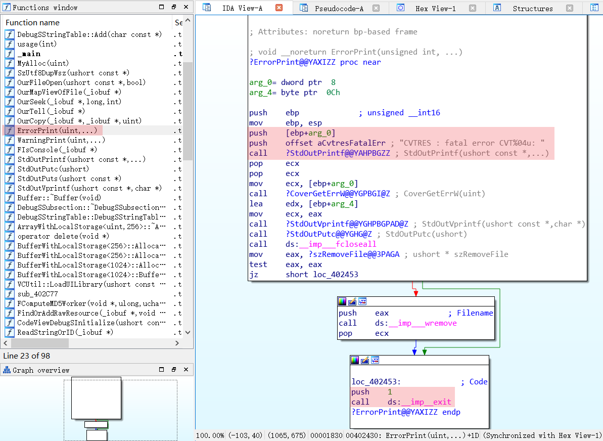 view-ErrorPrint-in-ida