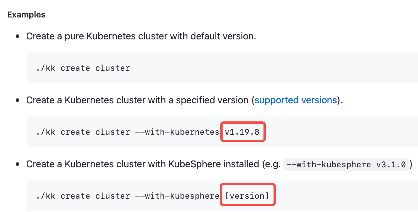 KubeKey Installation Docs