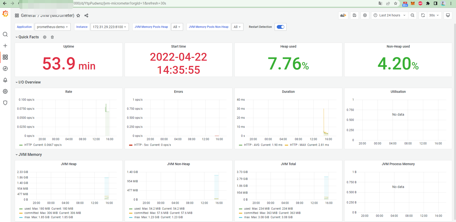 生產環境安裝Prometheus+Grafana